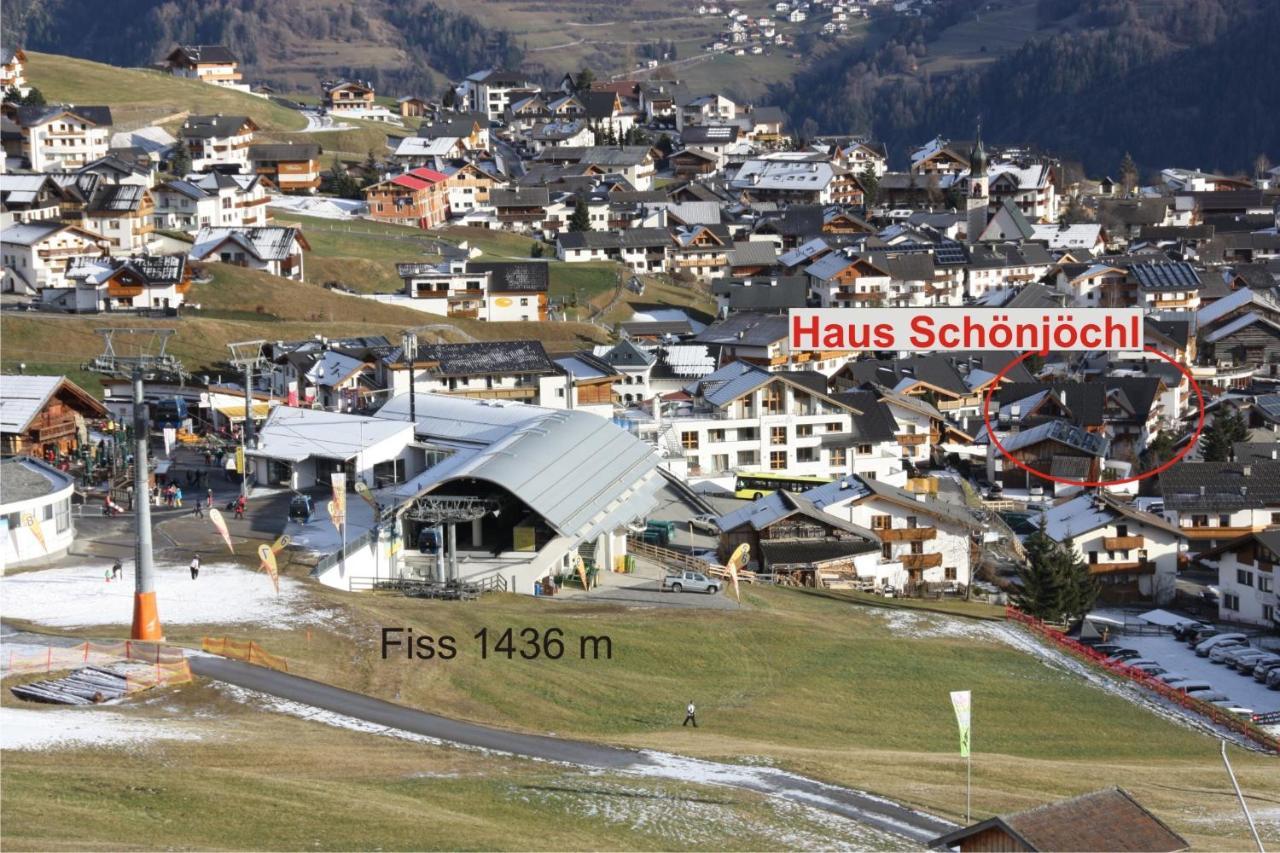 Haus Schoenjochl By Chatel Reizen Fiss Oda fotoğraf